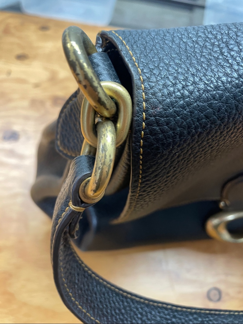 Coach 3954 pebbled leather purse - Picture 15 of 16
